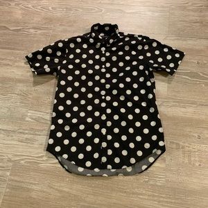 Zara Polka Dot Short-Sleeved
